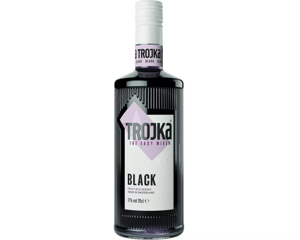 Trojka Vodka Black 0.7 l