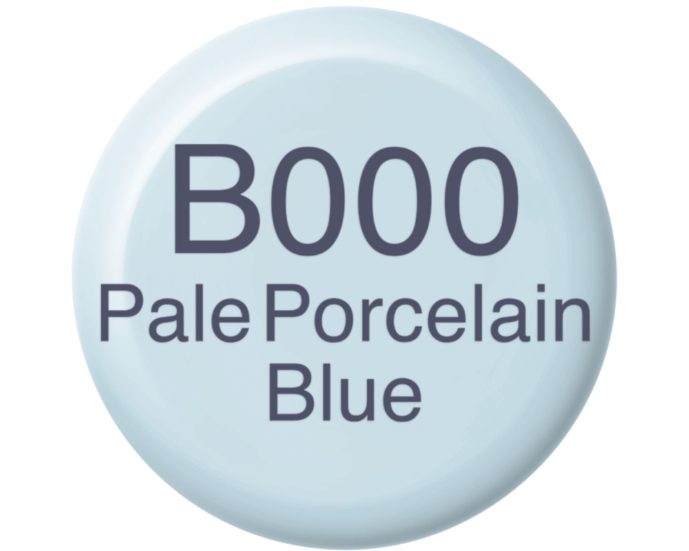 COPIC Ink Refill 21076304 B - 000 Pale Poreclain Blue