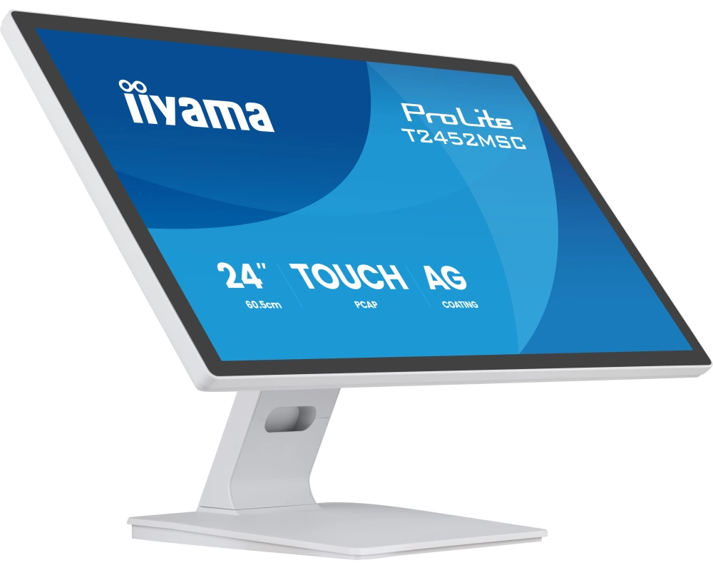 iiyama T2452MSC-W2AG Computerbildschirm 61 cm (24") 1920 x 1080 Pixel Full HD LED Touchscreen Weiß