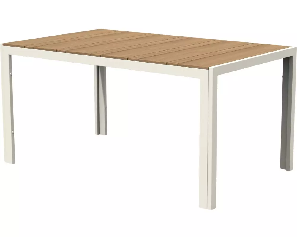 Schou Noah 150 x 90cm – Grau, Teak