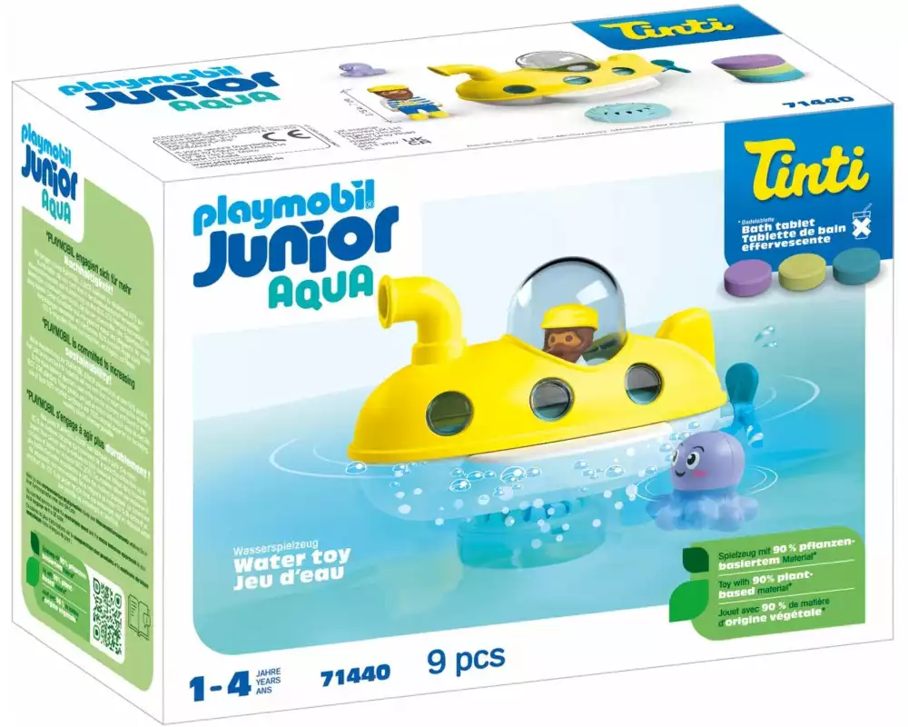 Playmobil Junior Aqua & Tinti: Buntes U-Boot 71440