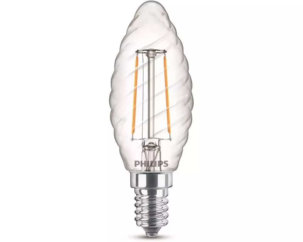 Philips Lampe LEDcla 25W E14 ST35 WW CL ND Warmweiss (WW)