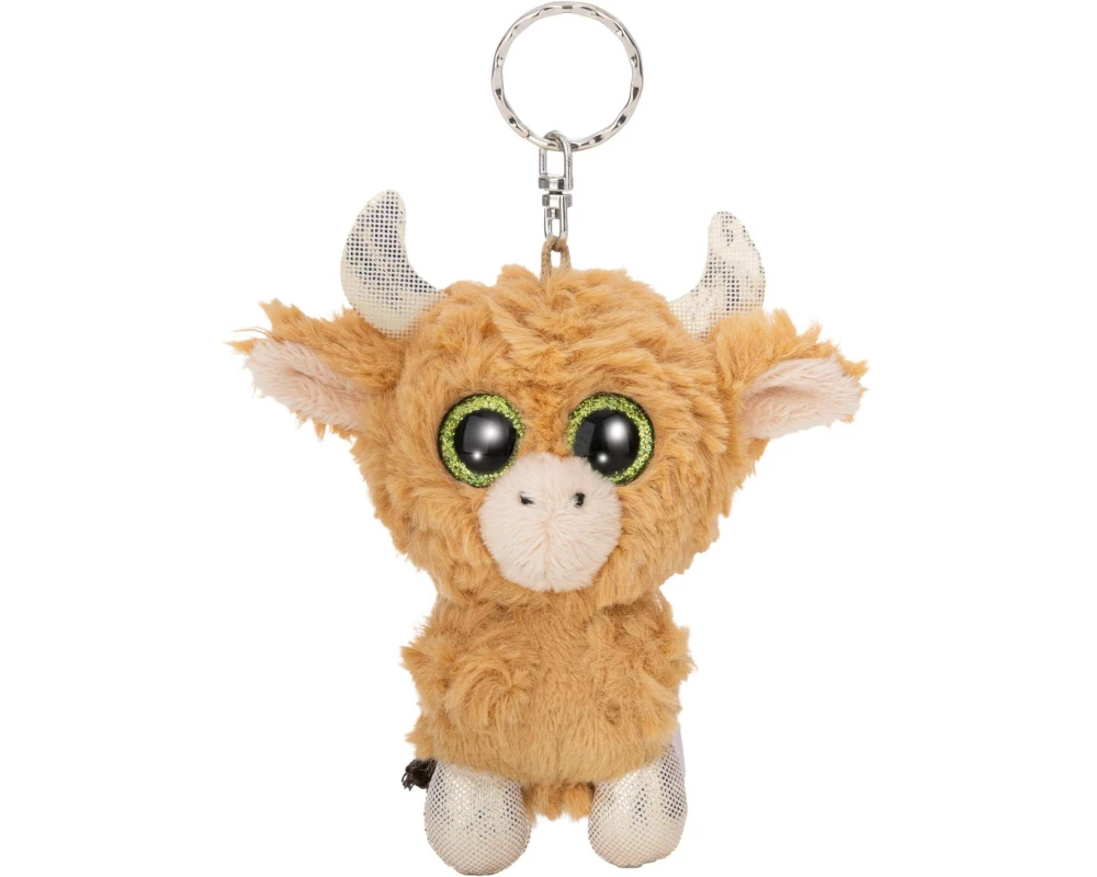 Nici Schlüsselanhänger Glubschis Hochlandrind Shug, Braun