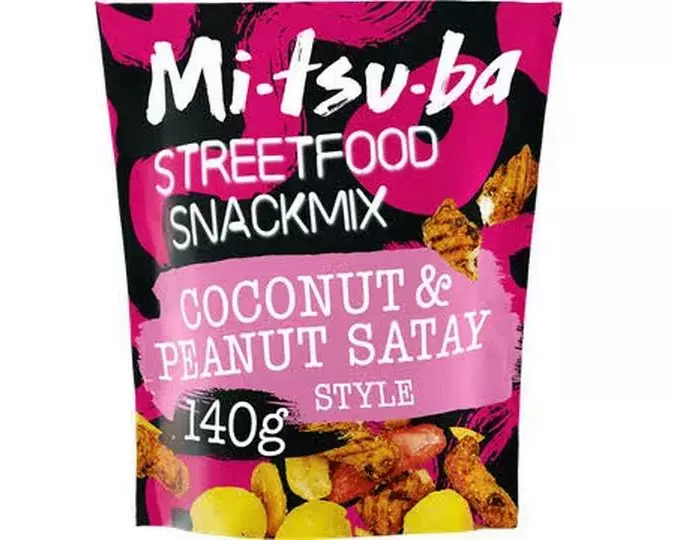 Mitsuba Kokosnuss & Erdnuss Satay Street Food Mix 140 g