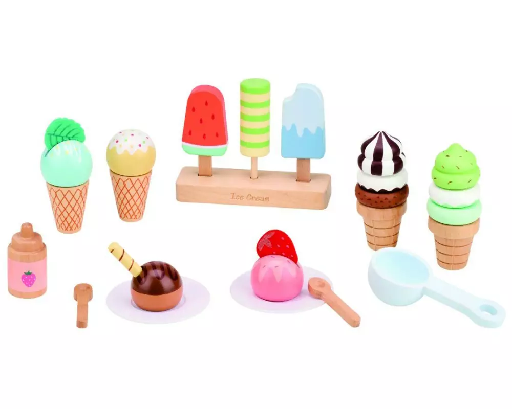 Spielba Holzspielwaren Glace-Set
