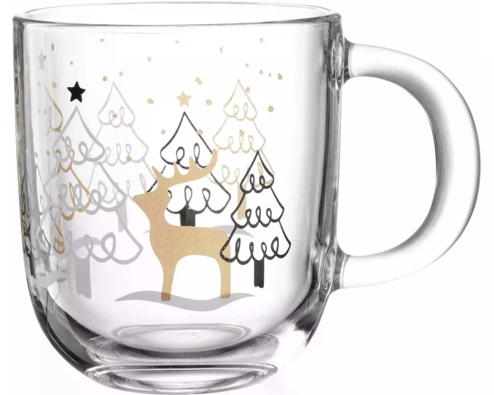 Leonardo Tasse Magico Tannen 400 ml, 1 Stück, Transparent