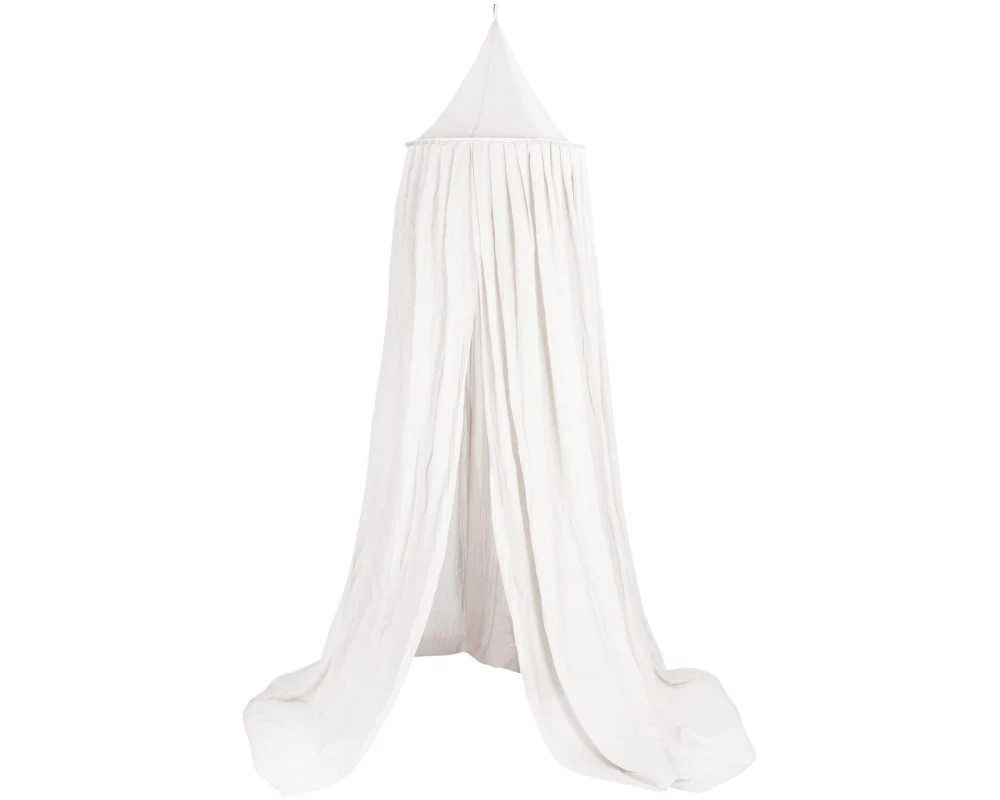 Julius Zöllner Baldachin Voile Ivory Weiss, Ø 55 x 240 cm