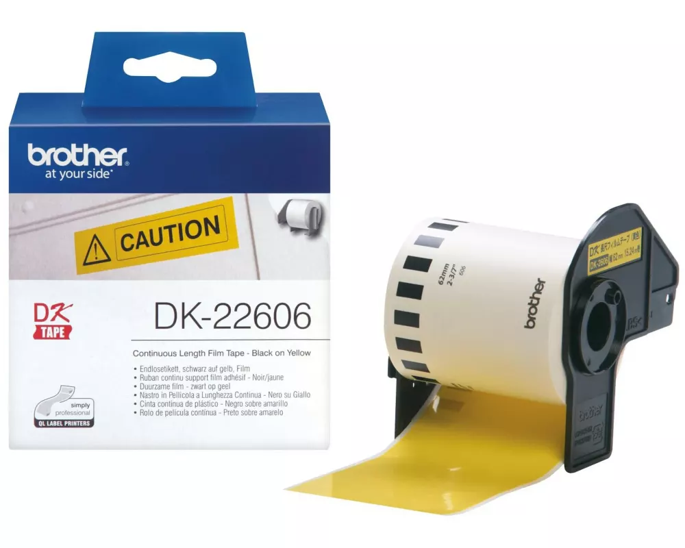 Brother Etikettenrolle DK-22606 Thermo Transfer