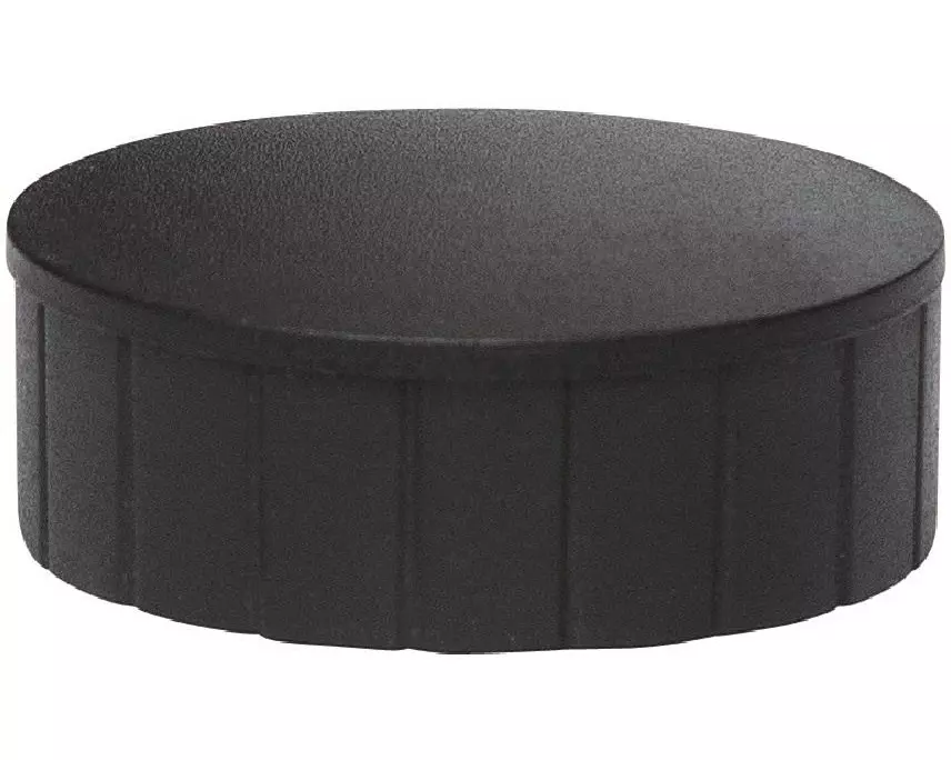 Maul Haftmagnet Solid Ø 38 mm, 2500 g, Schwarz, 10 Stück