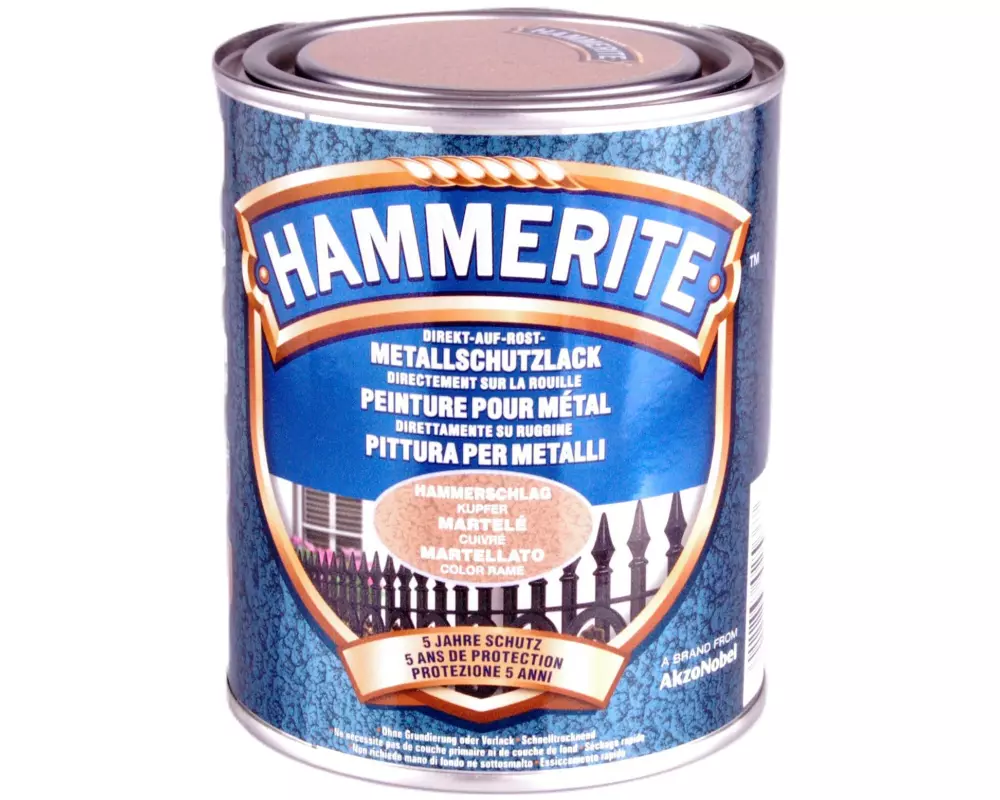 Hammerite Metall-Schutzlack HS Kupfer, 750 ml