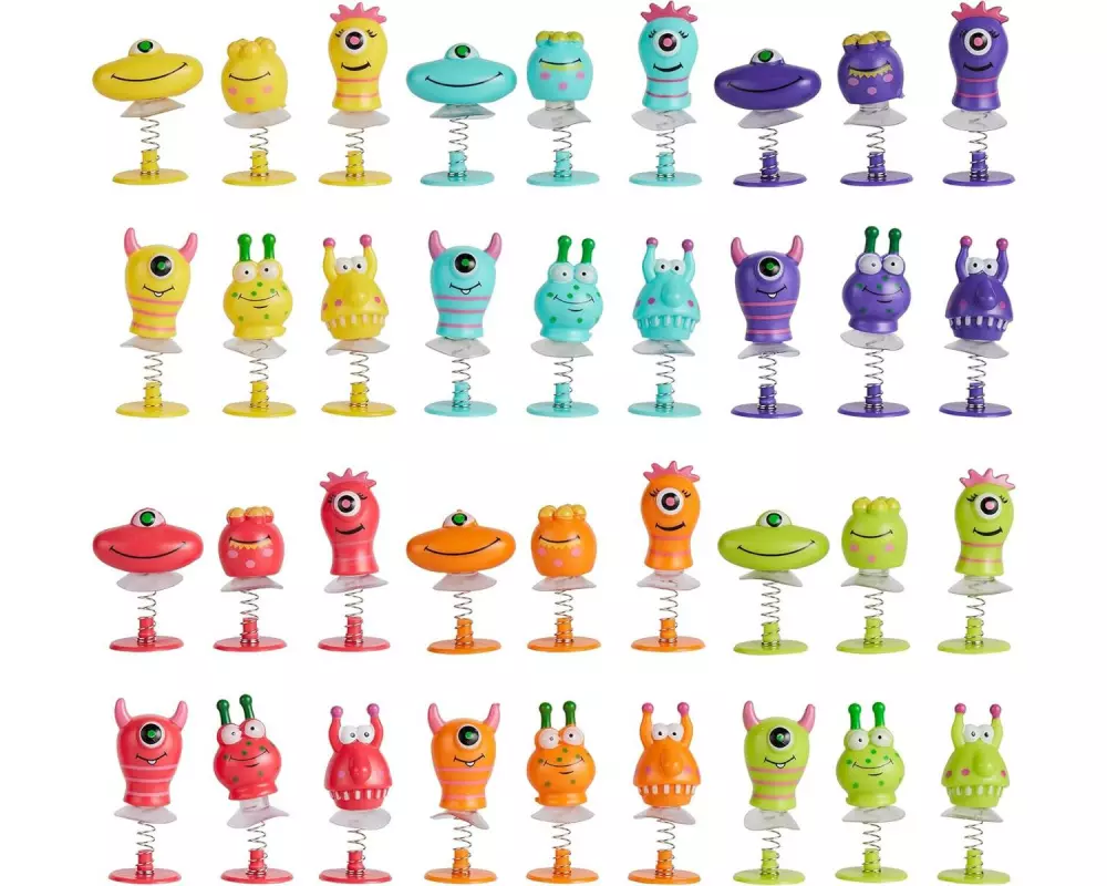 Twiddlers Spring-Monster Jump Up - 36 Stück