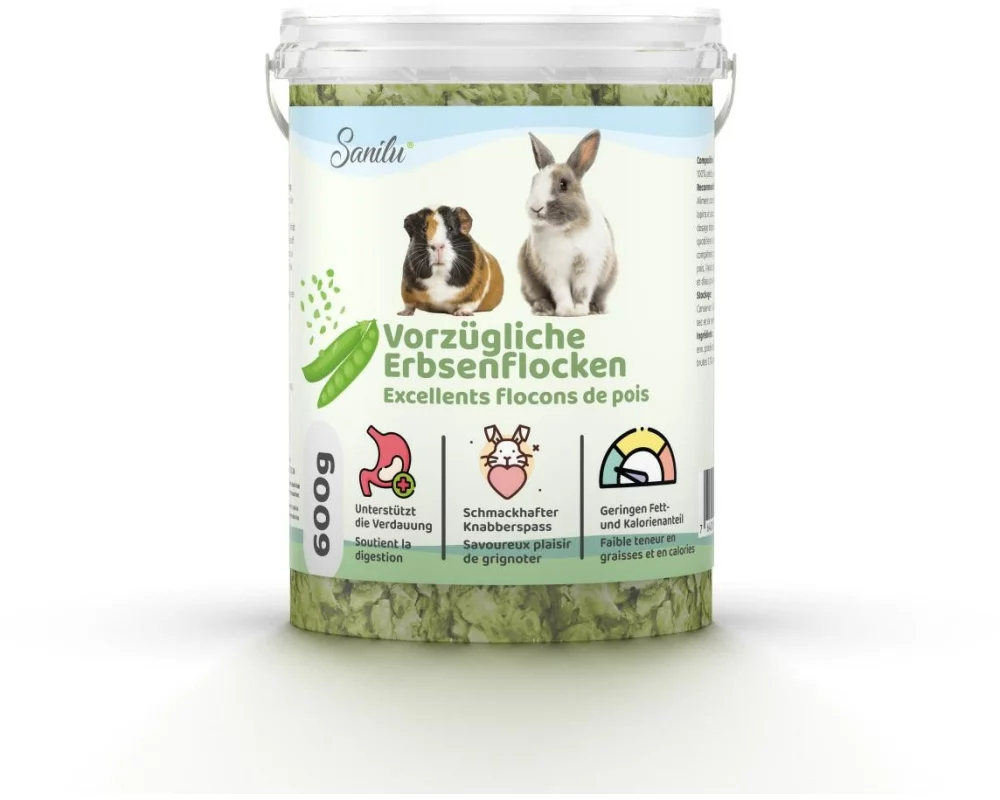 Sanilu Vorzügliche Erbsenflocken 600 g