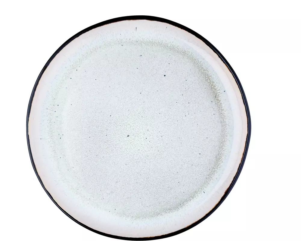 Björn Speiseteller Iris Elfenbeinweiss, Ø26 cm - 6-teilig