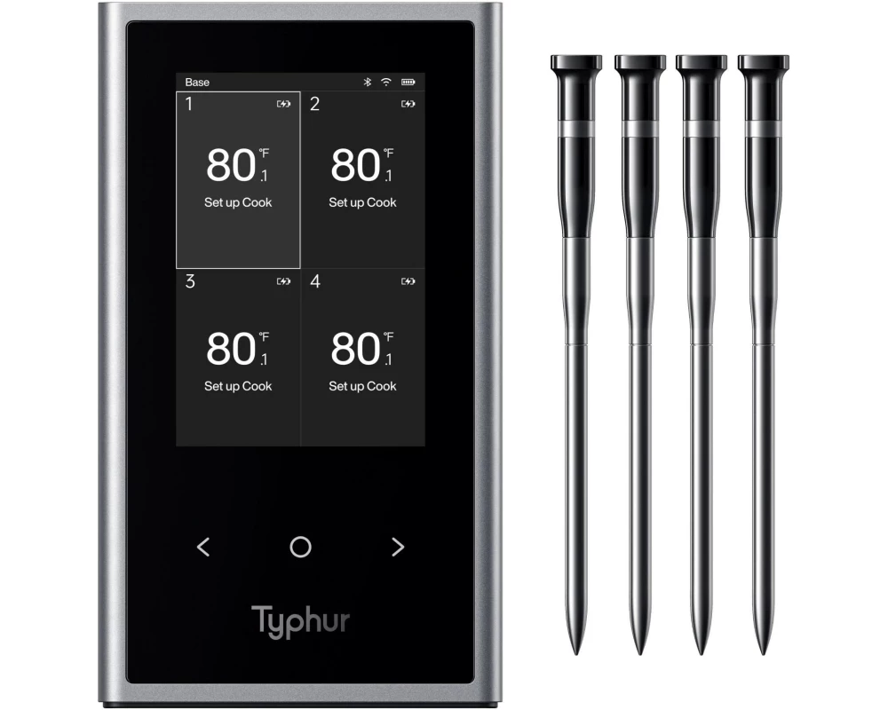Typhur Bratenthermometer Sync Quad 4-Probe