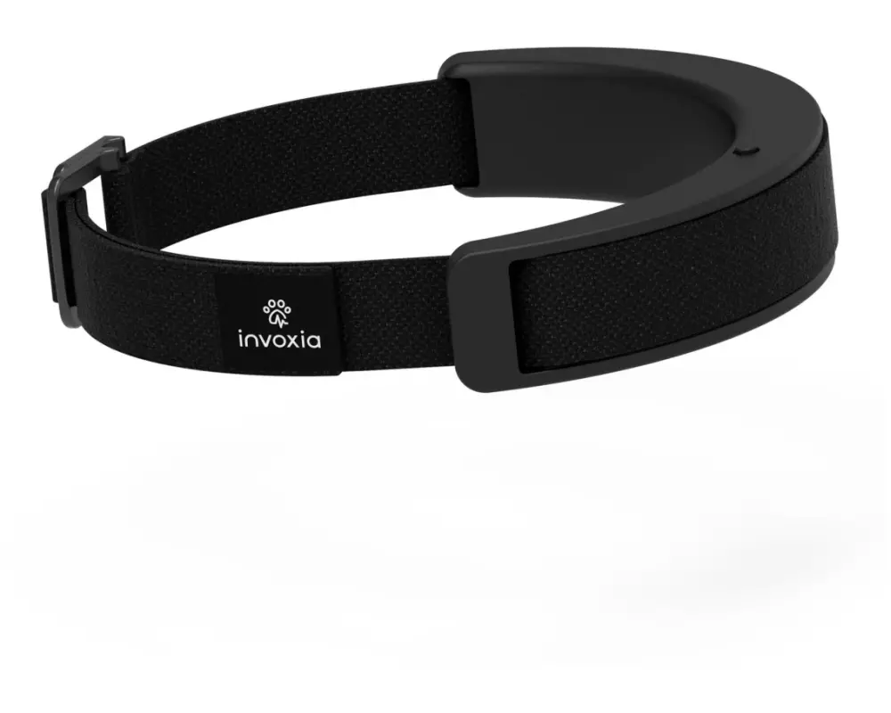Invoxia GPS-Tracker Smart Dog Collar S, Midnight Black