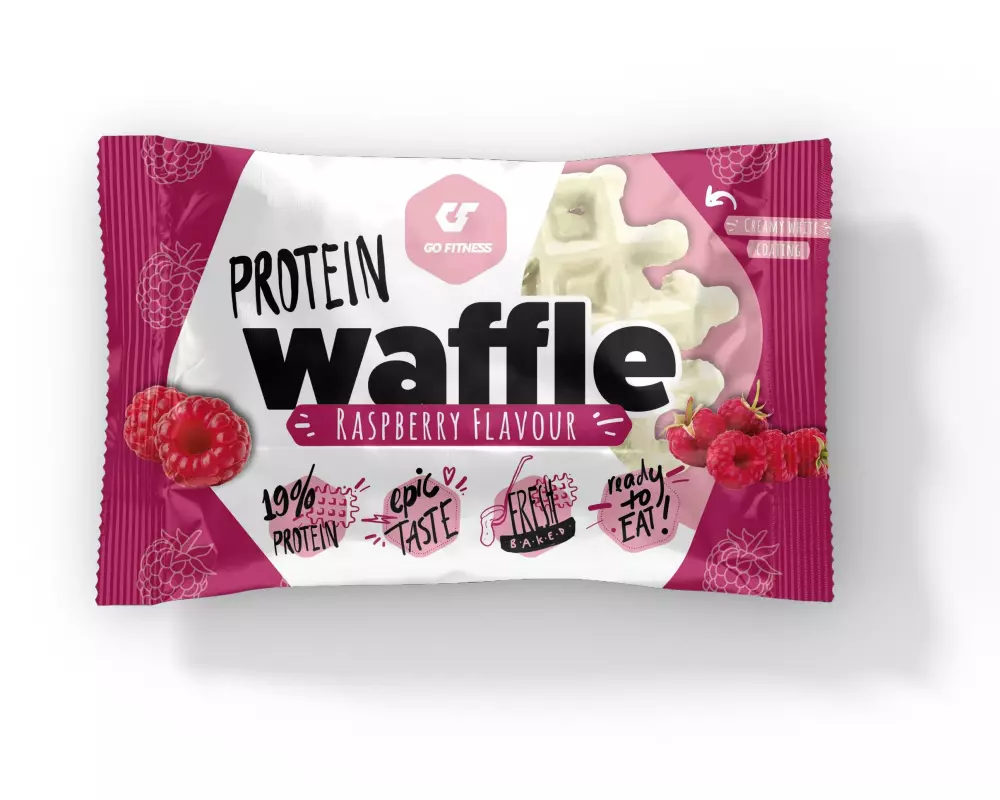 Go Fitness Riegel Nutrition Protein Waffle Raspberry 1 x 50g