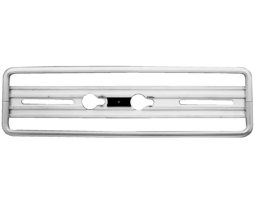 Quick-fix Kennzeichenhalter Silber, 30 × 8 cm