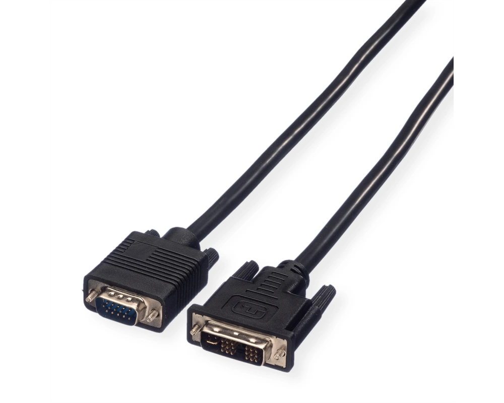 VALUE DVI-VGA Kabel, DVI (12+5) ST - VGA ST, 3 m