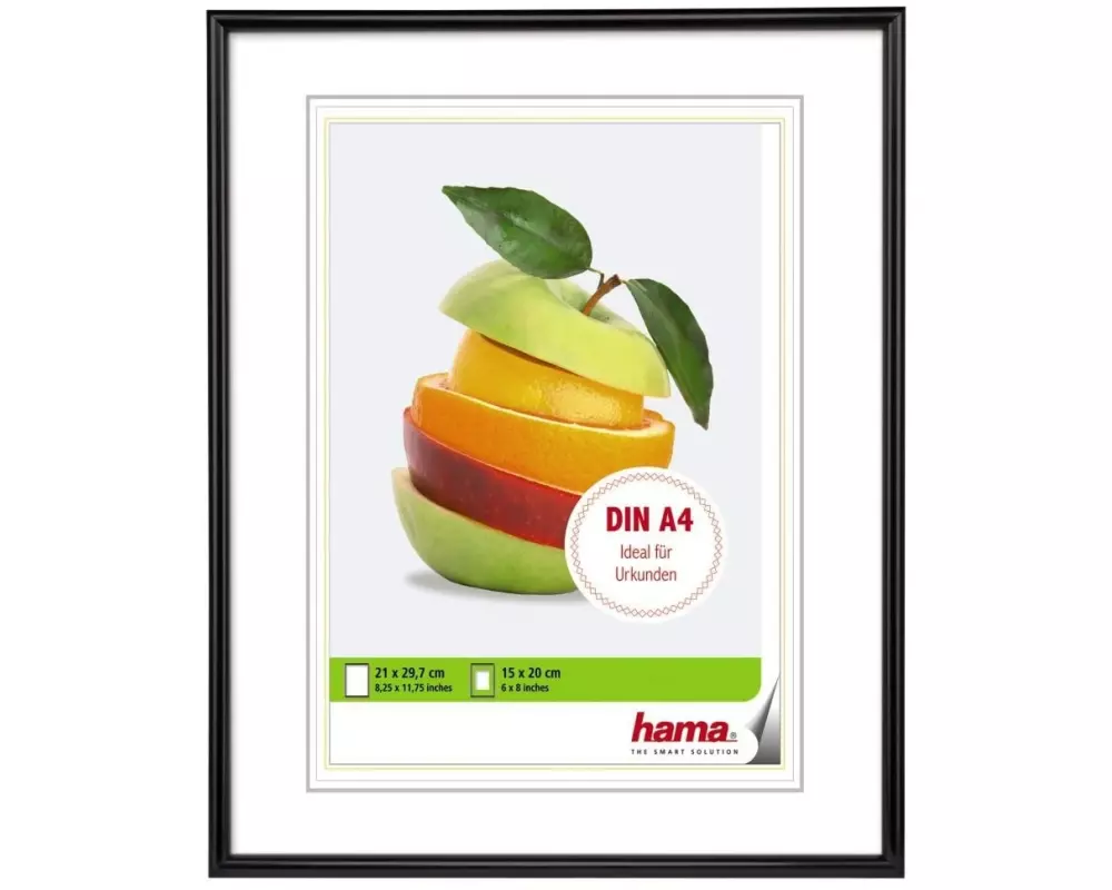 Hama Bilderrahmen Sevilla 21 x 29.7 cm, Schwarz