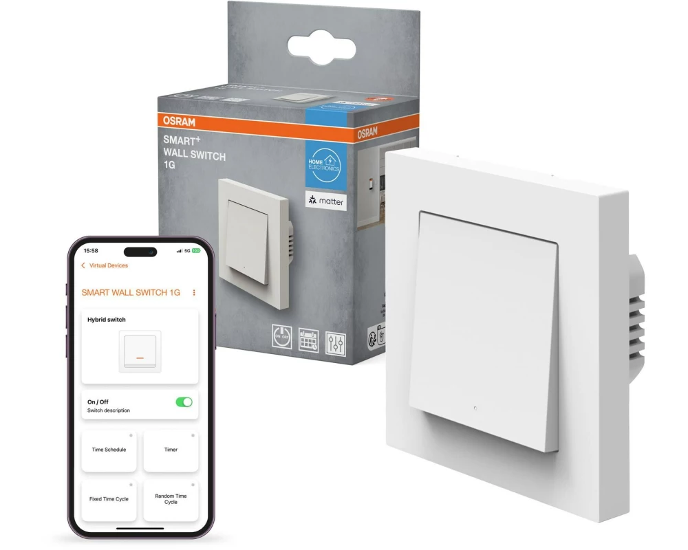 OSRAM SMART+ MATTER Wandschalter 1 Kanal
