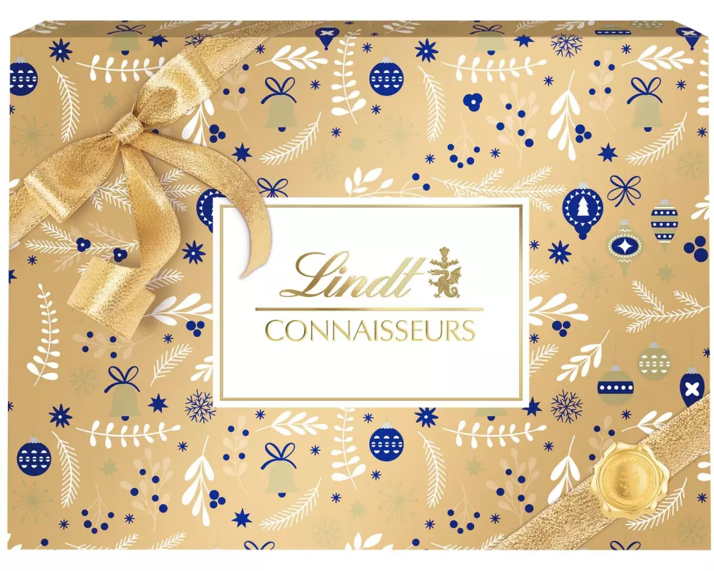 Lindt CONNAISSEURS Pralinés Assortiert Festtagsedition 230g