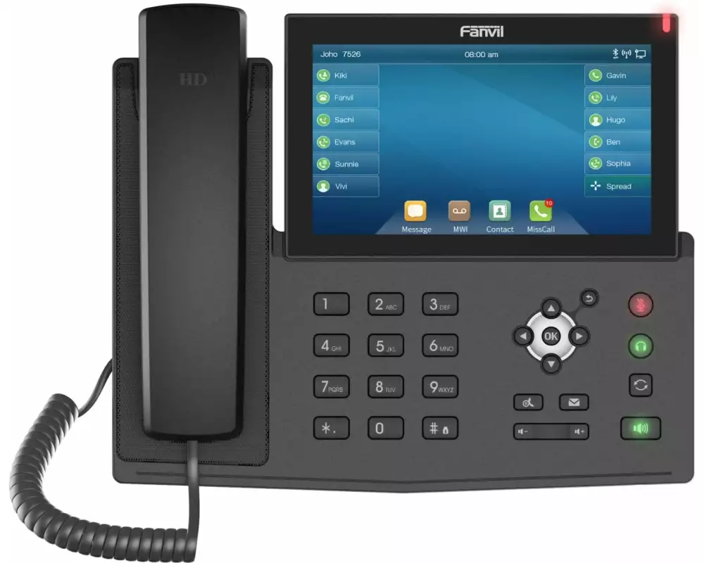 Fanvil Tischtelefon X7 V2 Schwarz