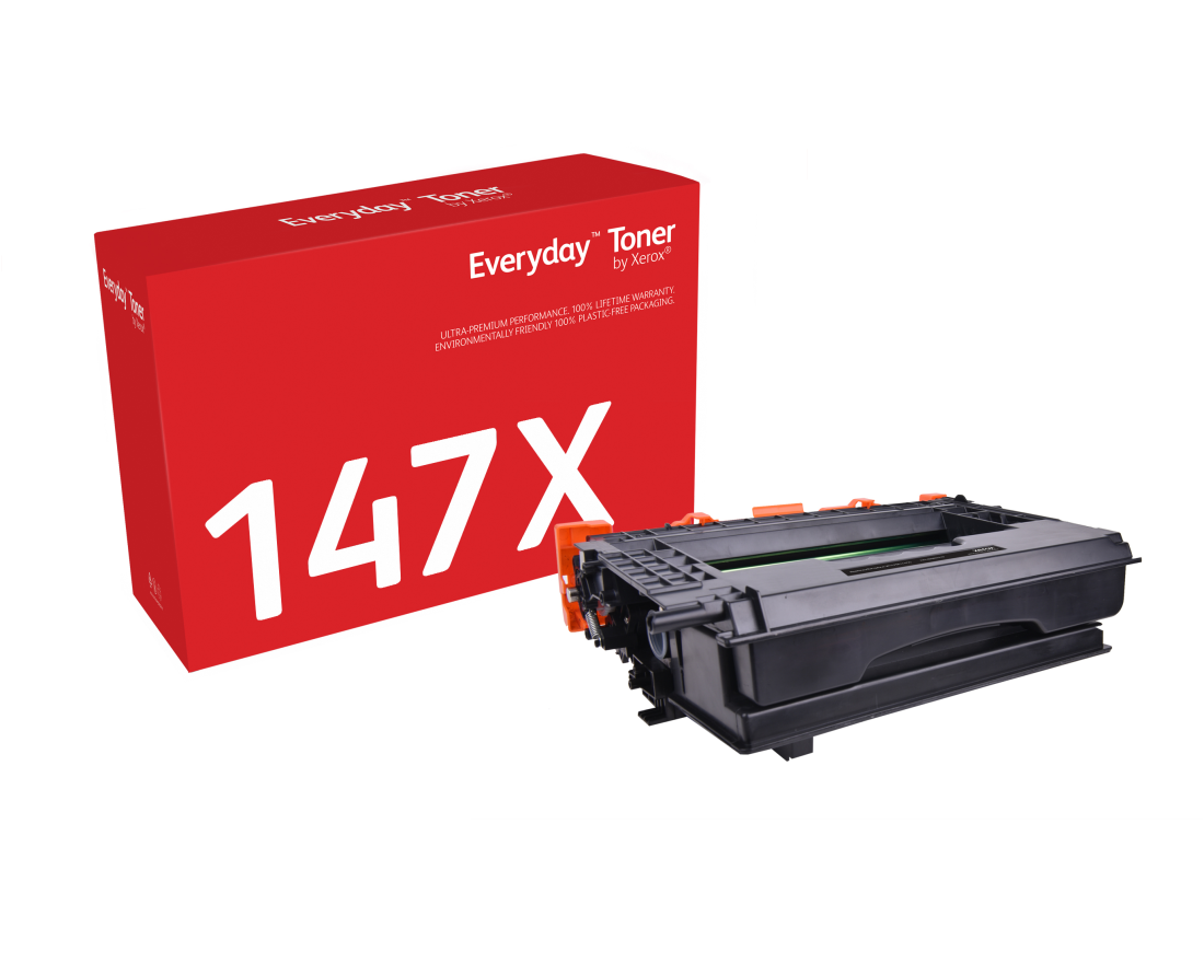 Everyday™ Schwarz Tonermodul von Xerox kompatibel mit HP 147X (W1470X), Hohe Kapazität