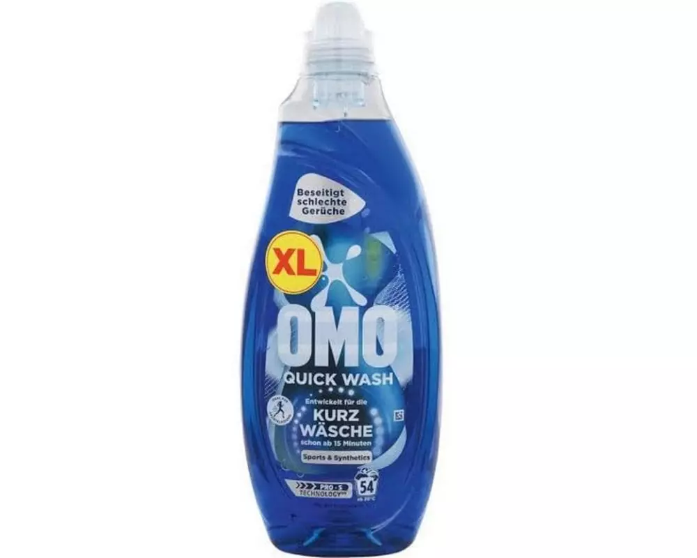 Omo Flüssigwaschmittel Quick Wash Sports & Synthetics 2.16 l