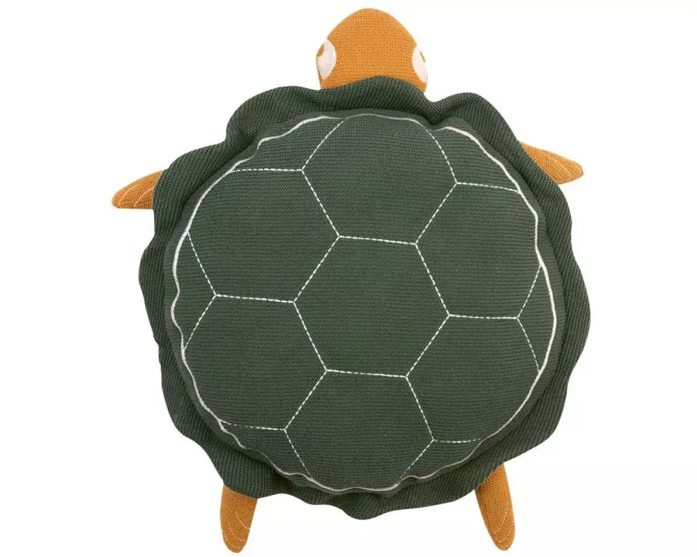 Sänger Bettflasche Baumwolle-Bezug Bio Schildkröte Grün