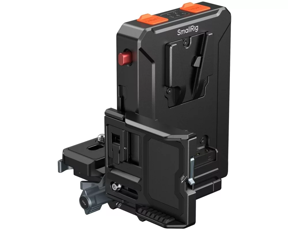 Smallrig 5899 V-Mount-Akku-Adapterplatte Intelligent, Arca-Swiss