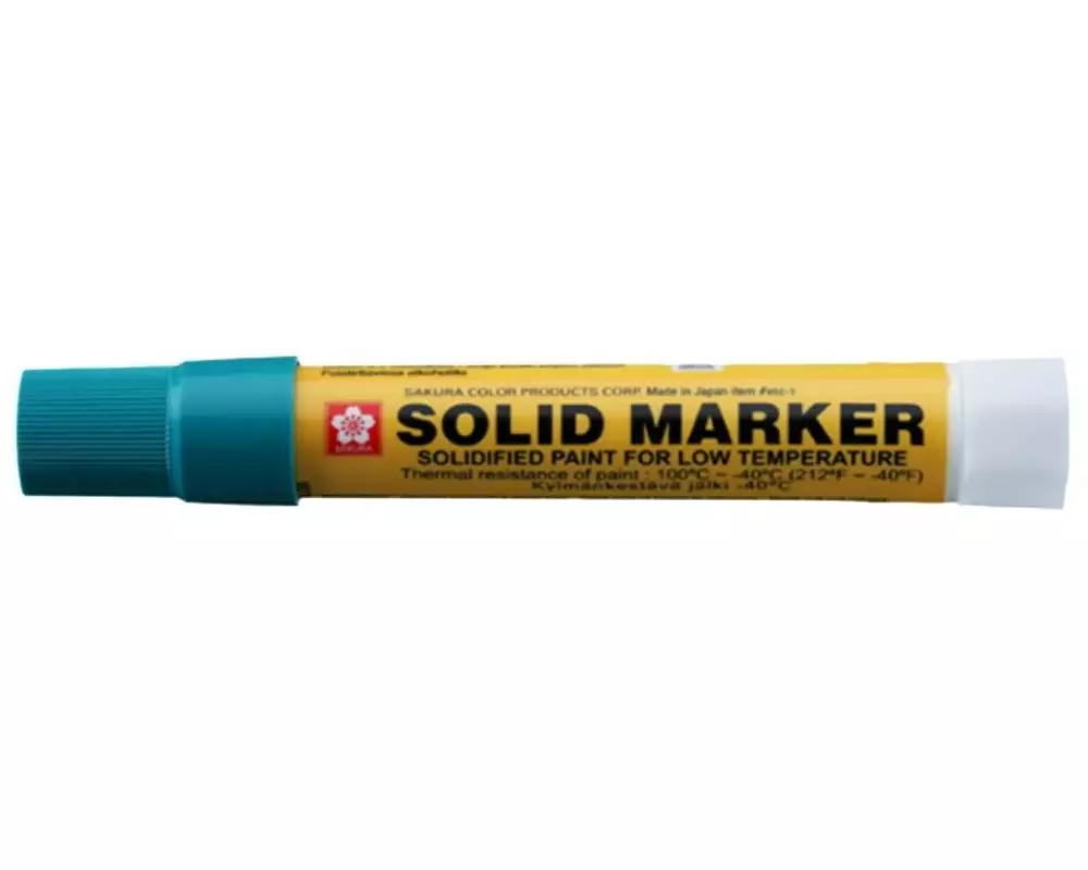 Sakura Permanent-Marker Solid Low Temperature Grün