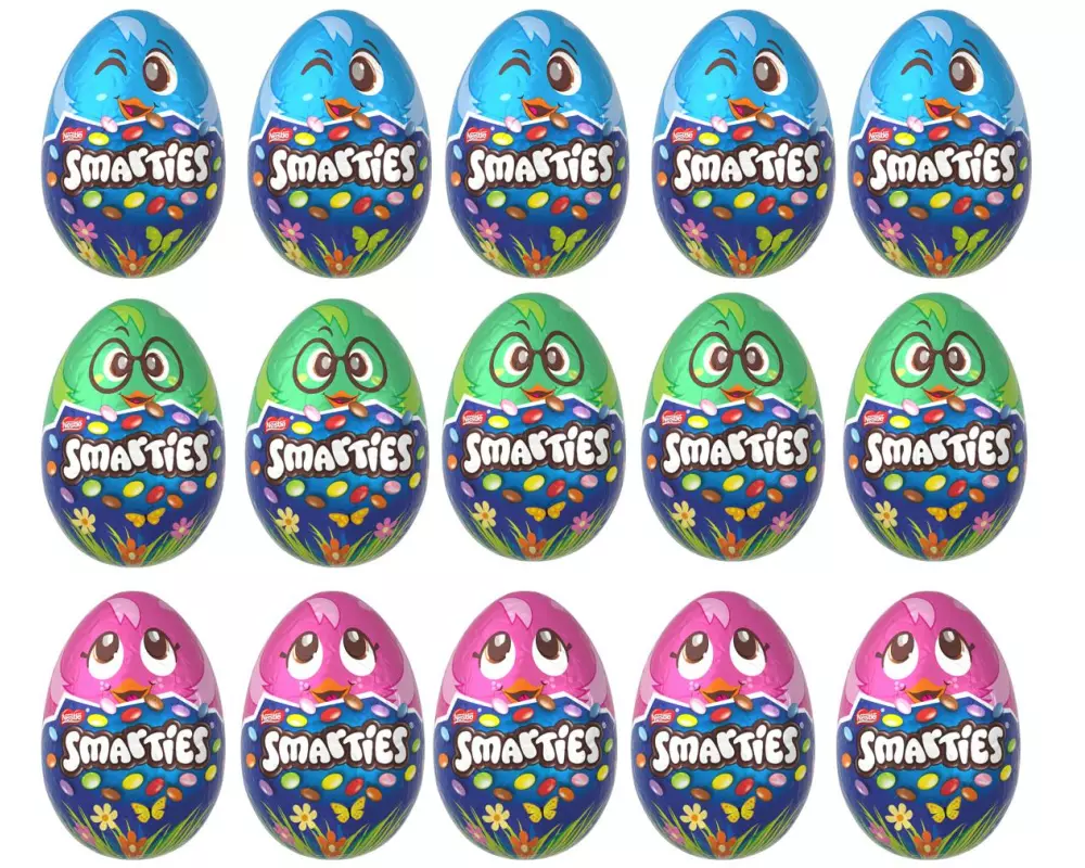 Nestlé Snacks SMARTIES Rassel Ei 15 x 40 g