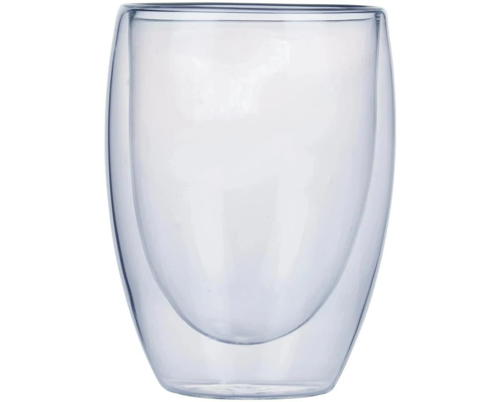 ALPINA Doppelwandiges Glas 350 ml, 1 Stück, Transparent