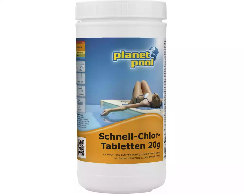 Planet Pool Schnell-Chlor-Tabletten 20 g / 1 kg