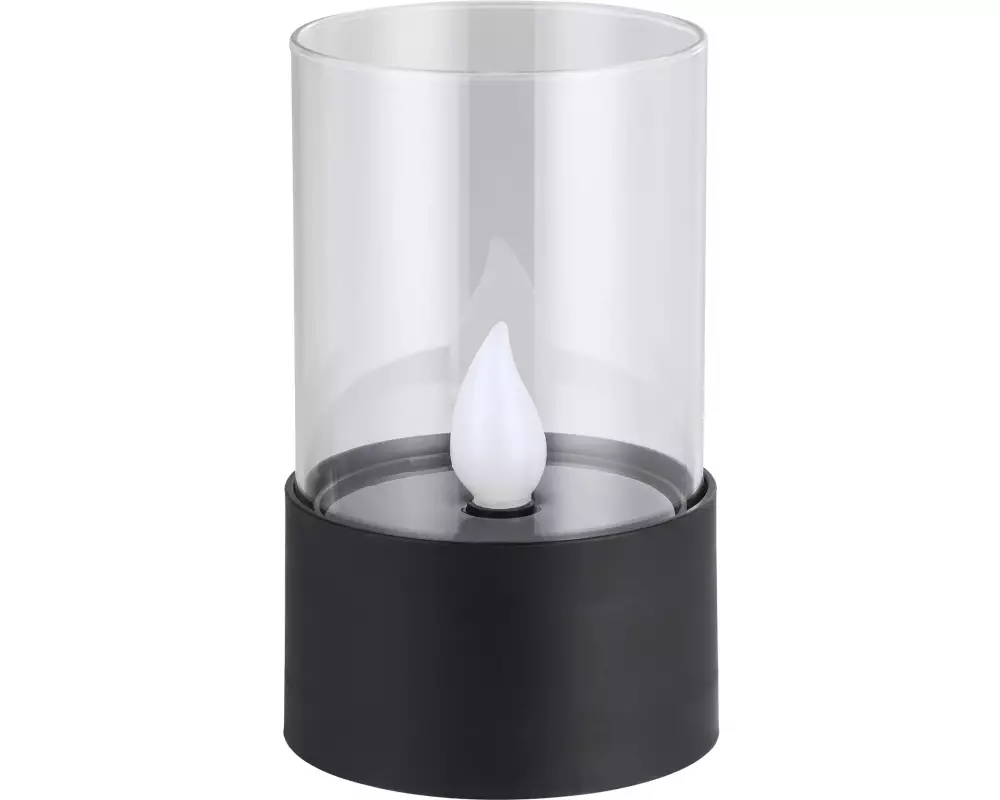 EGLO Leuchten Gartenlicht Solar Tischleuchte Schwarz