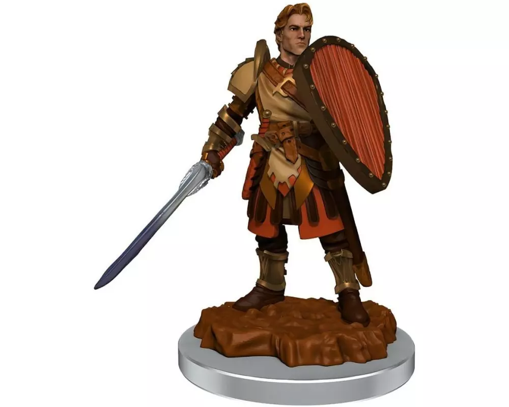 WizKids Miniaturen-Set D&D Human Fighters 2 Stk.
