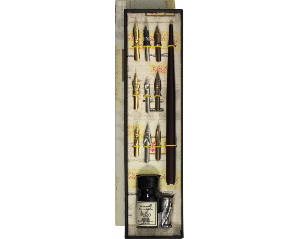 NEUTRAL Kalligraphie Pen 11382234 9 Spitzen, Depot, Tinte