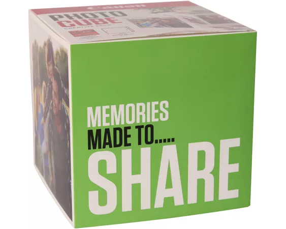 CANON Photo Cube Creative 13x13 grün PP2015x5 Acryl Fotorahmen inkl. 40 Bl.