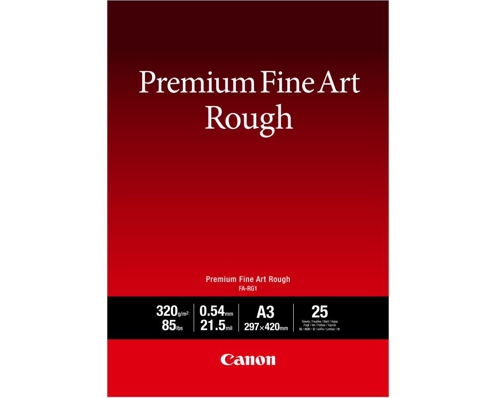 CANON Premium Paper 320g A3 FARG1A3 Fine Art Rough 25 Blatt