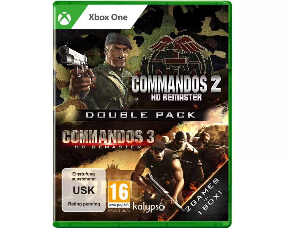 GAME Commandos 2 & 3 HD Remaster Double Pack