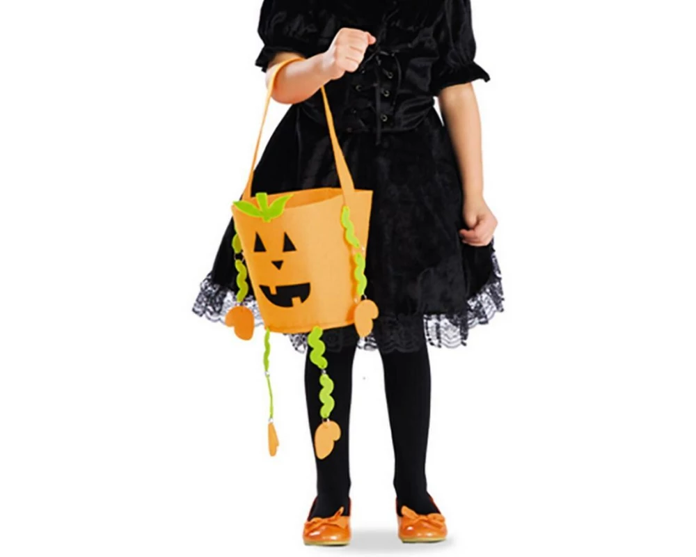 Amscan Kürbis Einkaufstasche, Orange
