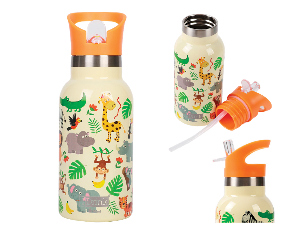 I-DRINK KIDS Trinkflasche 350ml ID0501 Animals