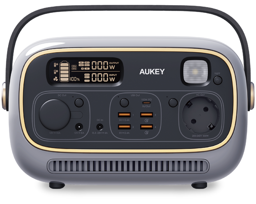 AUKEY PowerStudio Station 300 RE 03-GREY 297WH, 82500 mAh