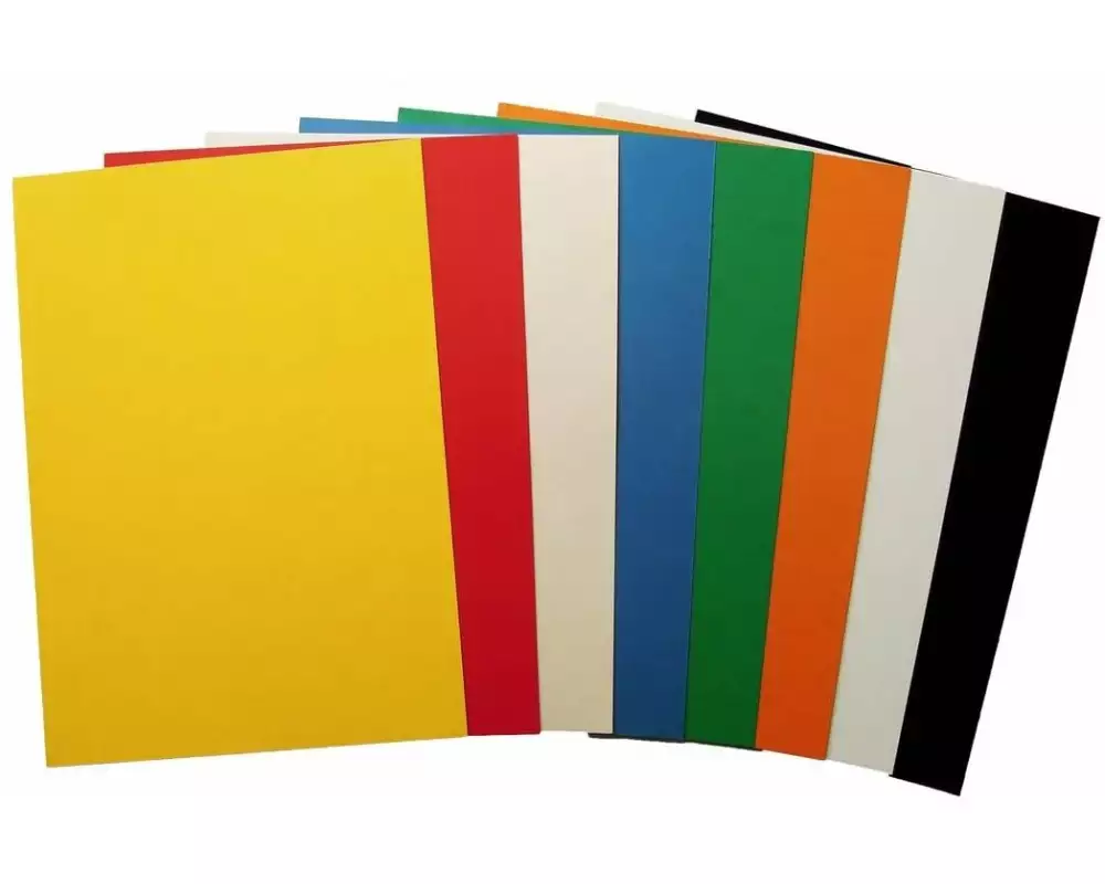 Büroline Einbanddeckel 385 g/m², 100 Stück, Blau