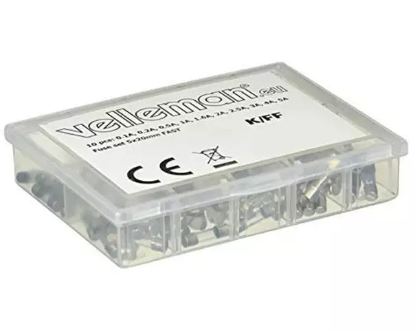 Velleman Schmelzsicherung Set K/FF 100 Stück