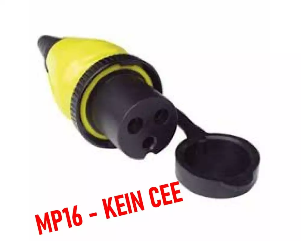 Victron Stecker 32A/250 V AC MP16 für Power Inlet 32A