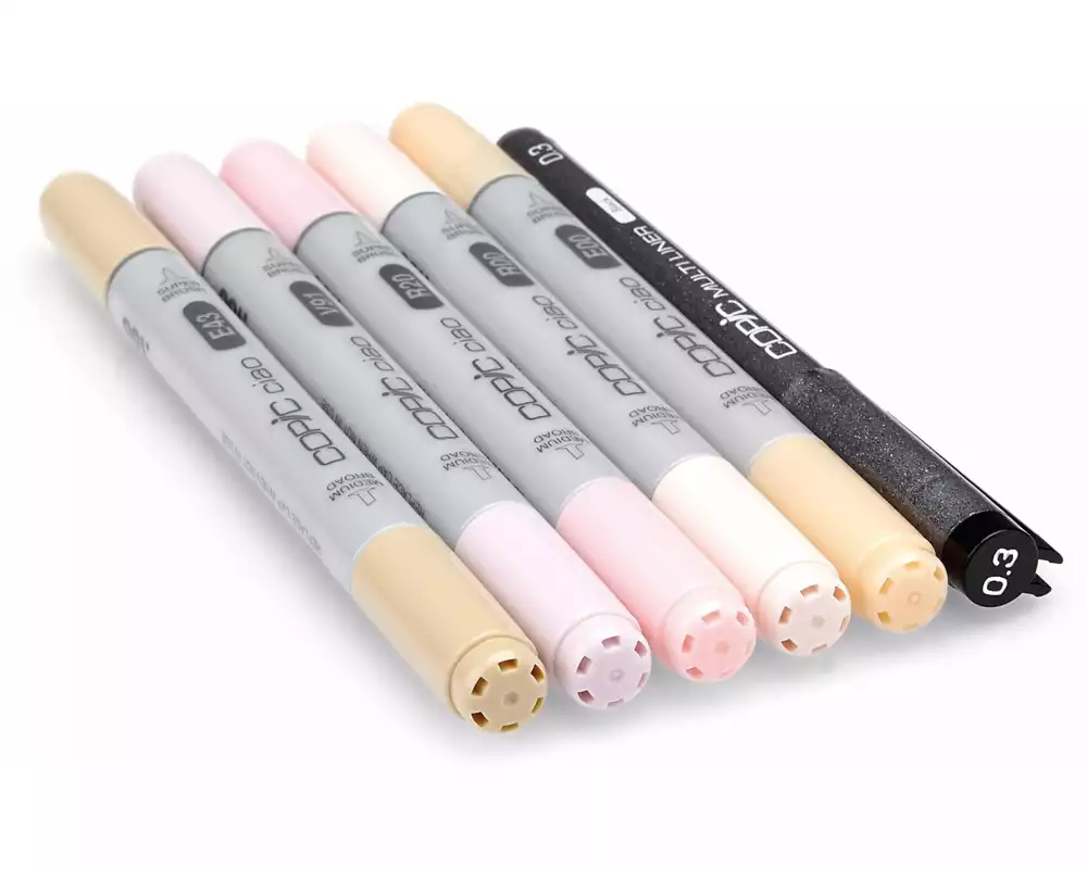 Copic Grafikmarker Ciao 5+1 Set Portrait colours 1