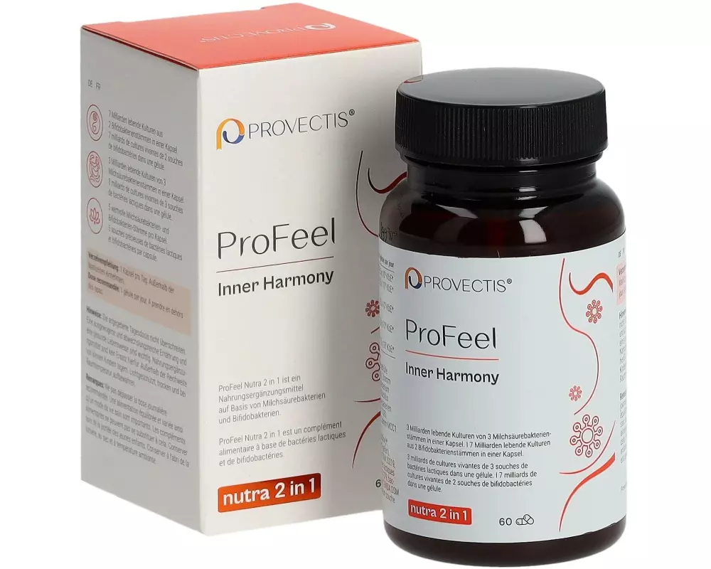 Provectis Probiotikum ProFeel Nutra 2 in 1 60 Kapseln