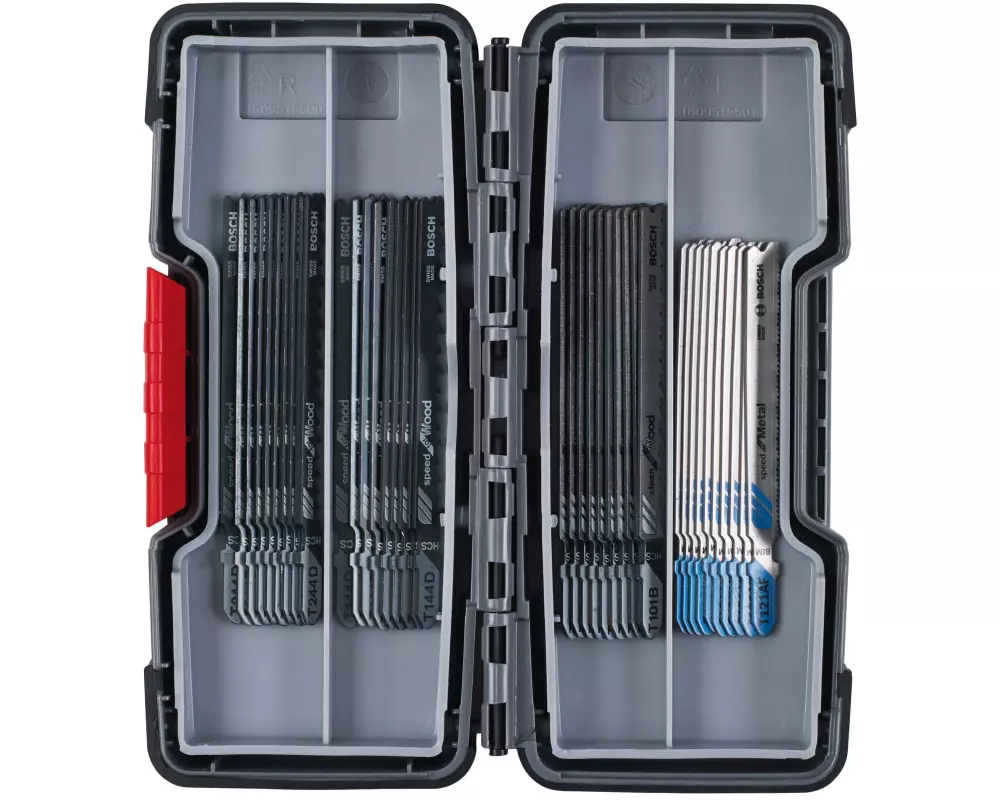 Bosch Professional Stichsägeblätter-Set Wood & Metal, 40-teilig