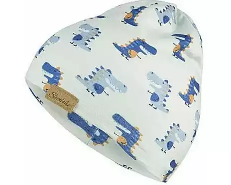Sterntaler Mütze Beanie Dinos Silber Gr. 45
